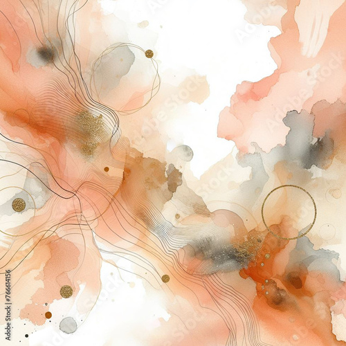 Pink abstract bright colorful watercolor. Textures for design, photo overlay, text.