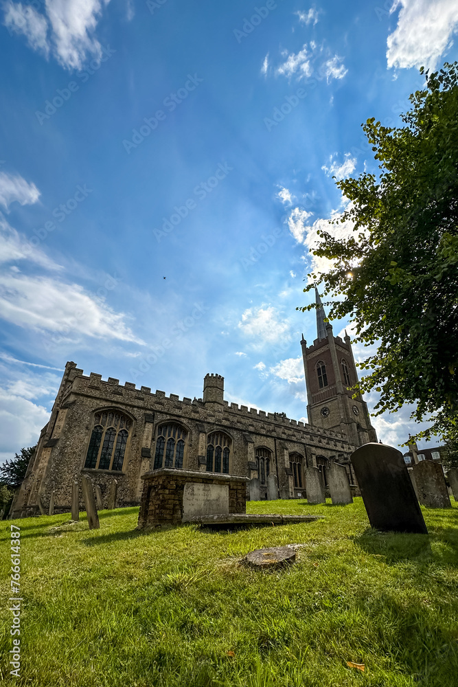 Fototapeta premium St Michael's Church in Bishop’s Stortford, England