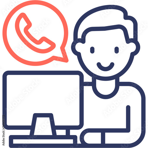 Call Center Icon