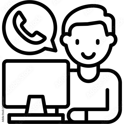 Call Center Icon