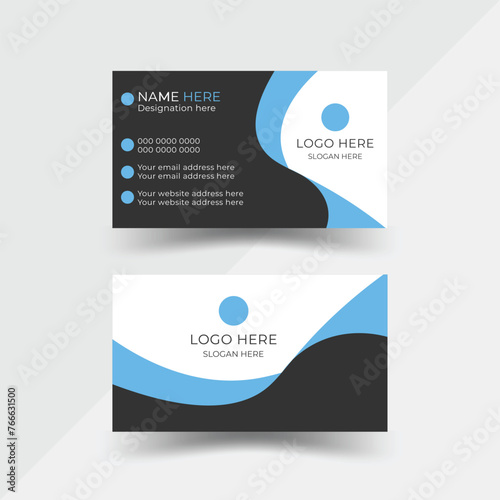creative modern name card and business card - creative and clean business card template. 
Stylish elegant business card design. Clean professional business card template, visiting card,
 