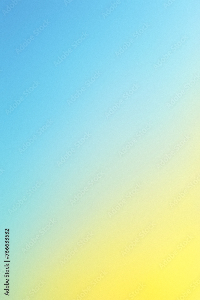Pastel Canvas: Yellow and Blue Hues Reminiscent of Spring. Abstract gradient background. 
