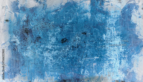 Grunge Texture. Grunge Background. Grunge effect. blue and gray abstract painting