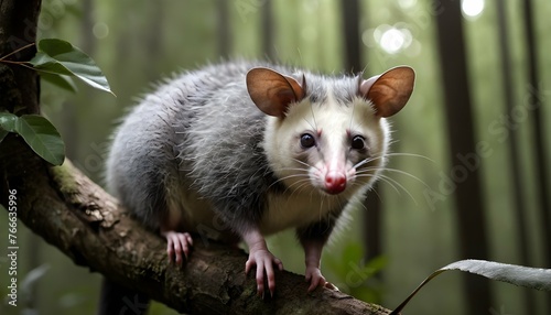 A Possum In A Forest © Rathore