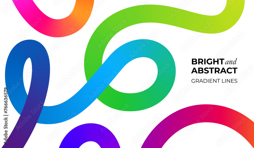 © Briddy - Color Lines with Gradient. Abstract Modern Shapes. Vector Background with Color Dynamic Ribbon. Flowing Spiral Strokes. © Briddy - Color Lines with Gradient. Abstract Modern Shapes. Vector Background with Color Dynamic Ribbon. Flowing Spiral Strokes.