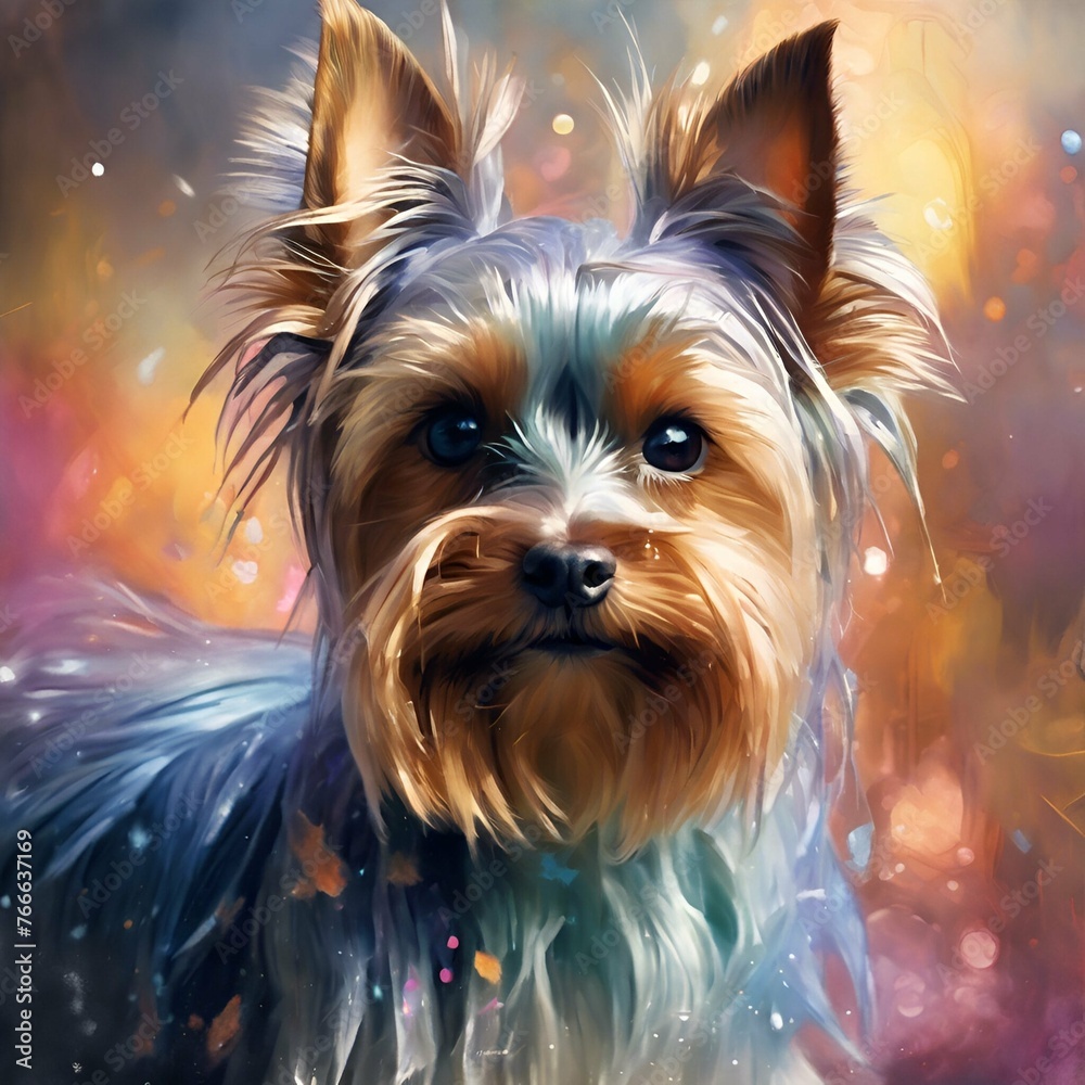 Naklejka premium Terrier