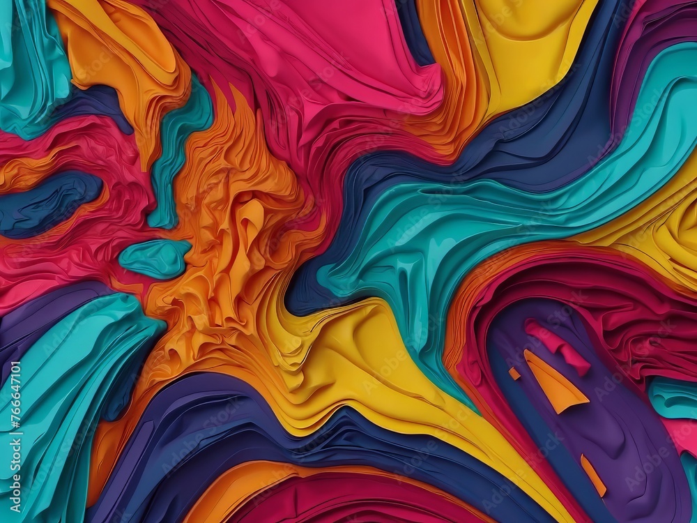 4K Abstract colorful background