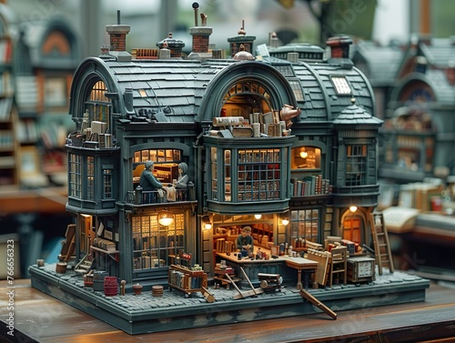 Miniature architectural models