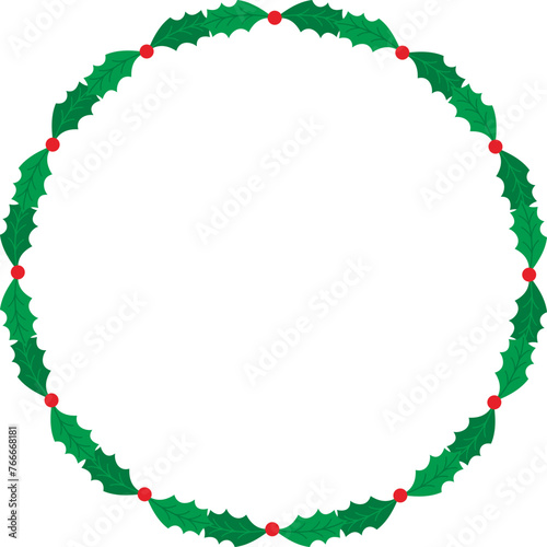 Christmas Leaves Ring