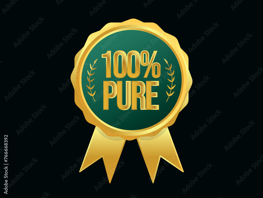 Obraz na plátně 100% pure