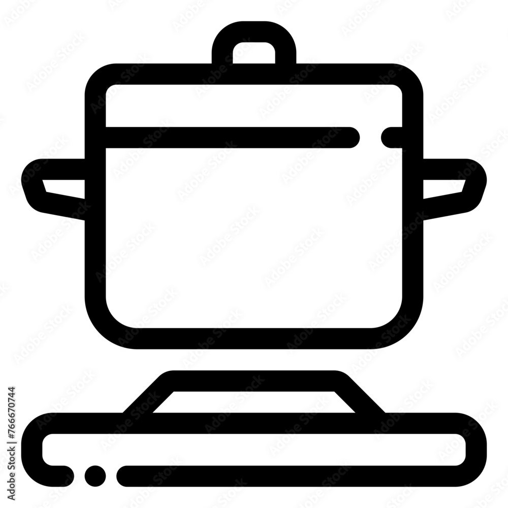 cooking pot icon cooking pot icon