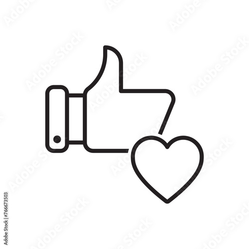 Thumbs Up Icon - Love Icon