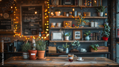 A Coffee Shop Table Set for Inspiration © BRH