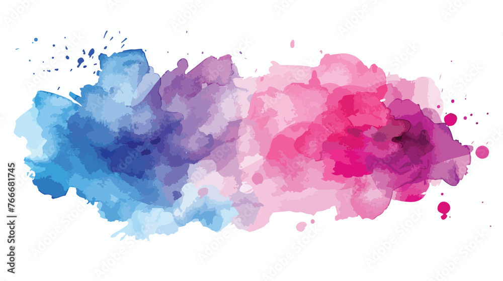 Watercolor painted background. Abstract Illustration