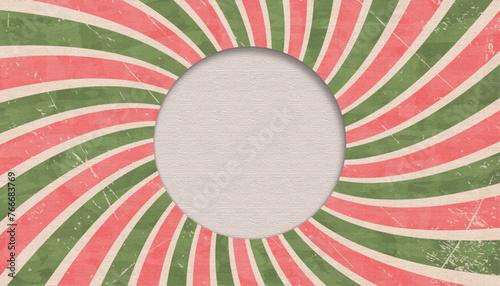 abstract graphic back ground design with opening, 16:9 widescreen retro pop sunburst patterned frame / backdrop	
