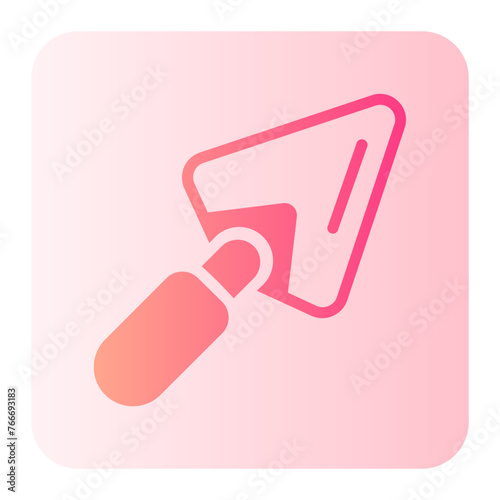 trowel gradient icon