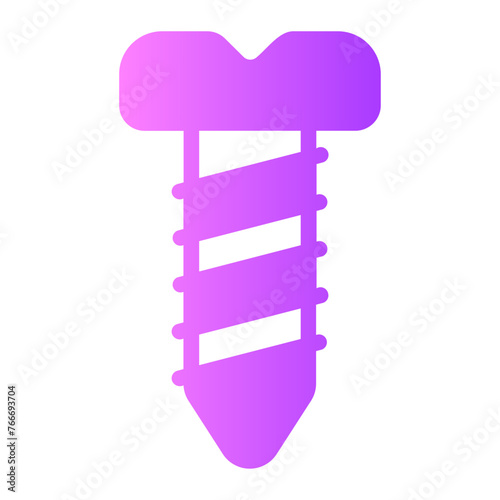 screw gradient icon