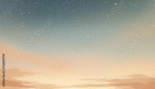 starry night sky background illustration