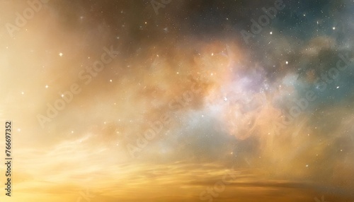 nebula and stars in night sky web banner space background with realistic nebula and shining stars abstract scientific background with nebulae and stars in space multicolor outer space