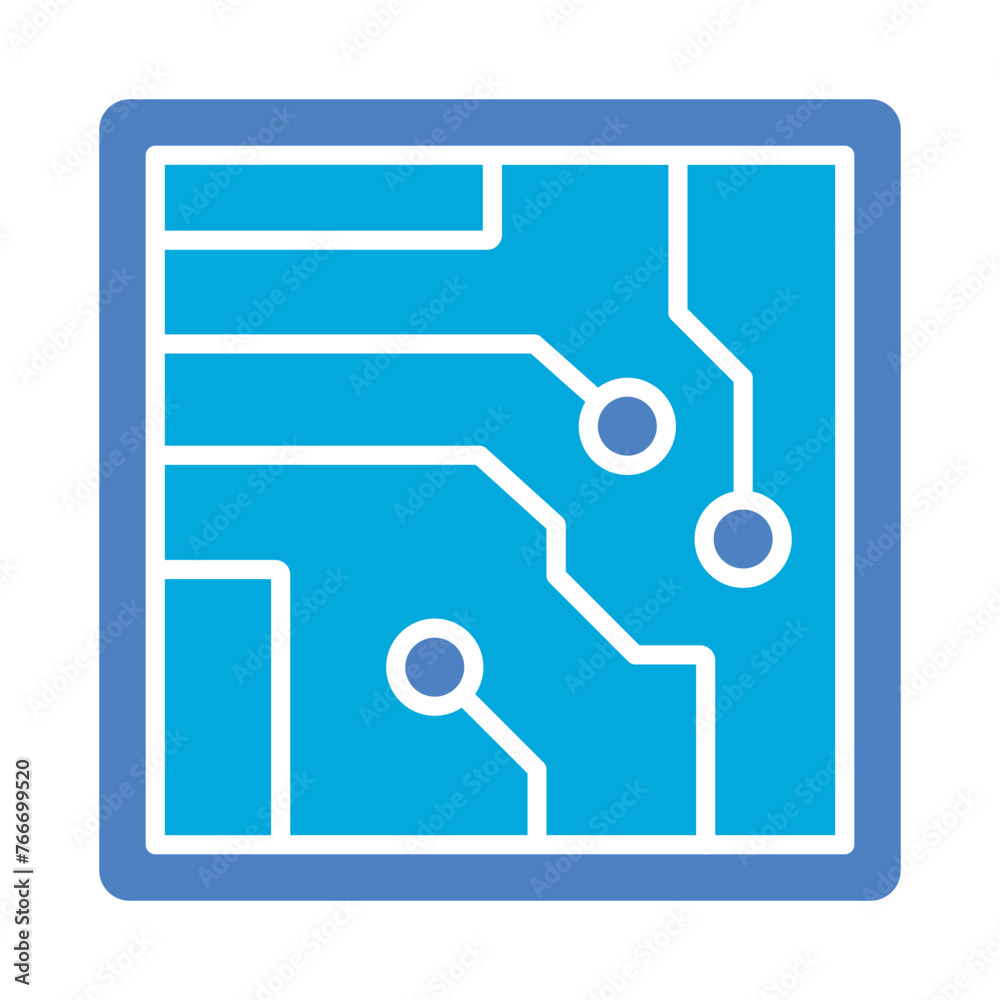 Electric Circuit Icon