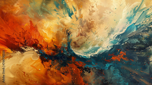 Wallpaper Mural Let this abstract artwork be the focal point of your creative endeavors. Torontodigital.ca