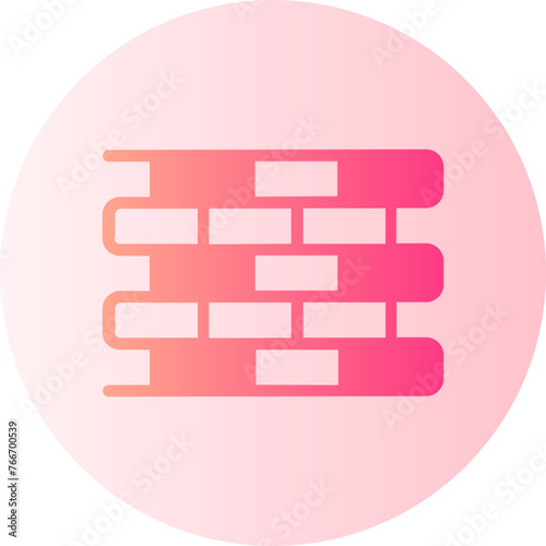 brickwork gradient icon