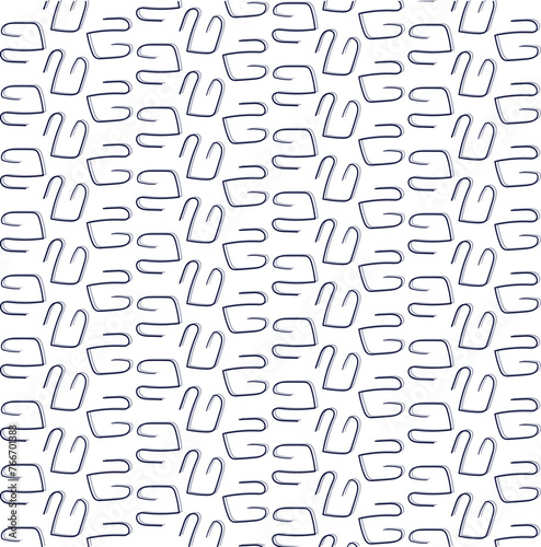 Individual crooked wires as a simple background