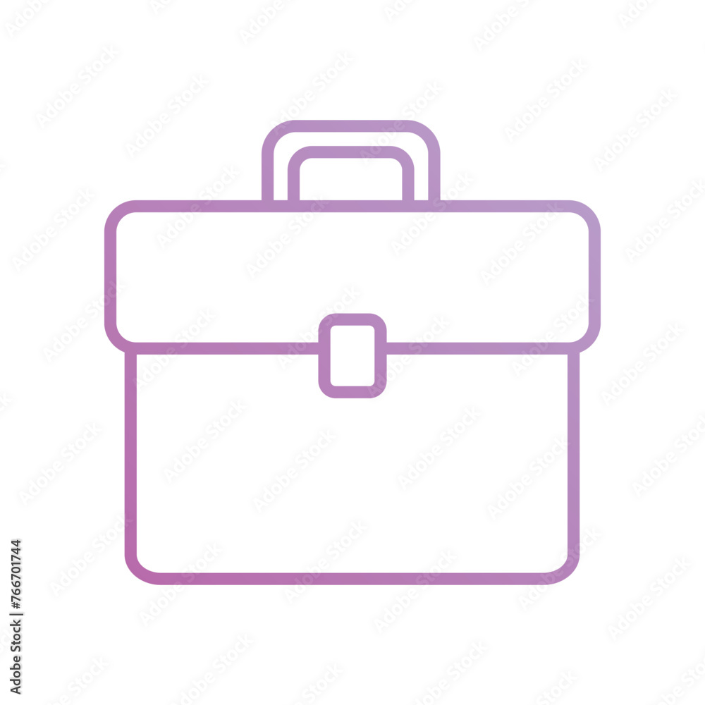 briefcase icon with white background vector stock illustration briefcase icon with white background vector stock illustration