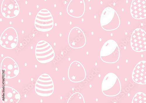Paper crafts for Easter, Pink White A2-sized, print-ready, cute and sweet background in high-definition easter eggs, seamless patterns, scrapbook paper, backdrops, and decorations easter 