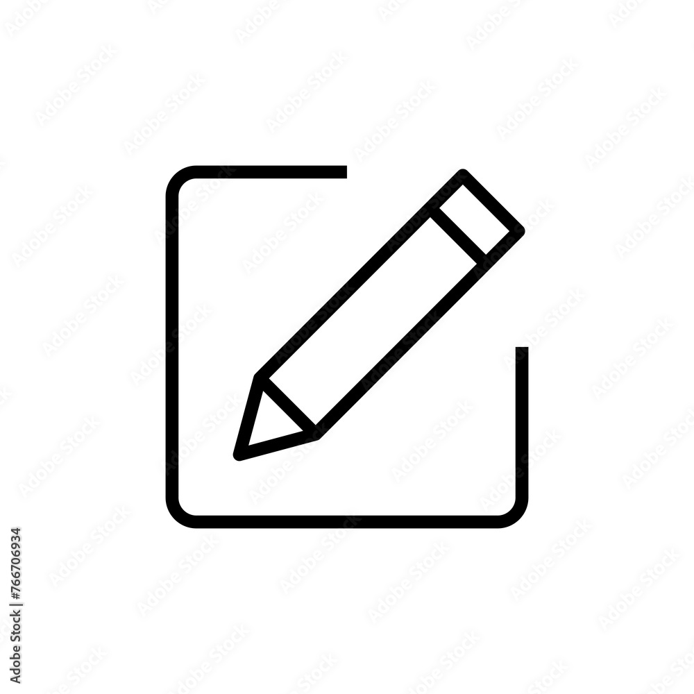 Edit icon vector isolated on white background. Pencil icon. sign up Icon vector. edit text Edit icon vector isolated on white background. Pencil icon. sign up Icon vector. edit text