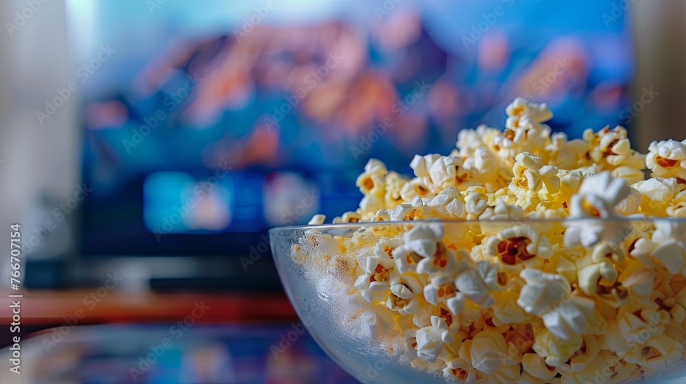 Home tv with pop corn and soda wallpaper background Home tv with pop corn and soda wallpaper background