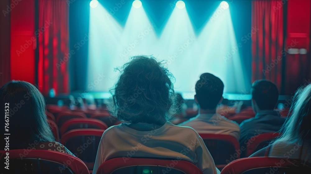 People watched cinema movie wallpaper background