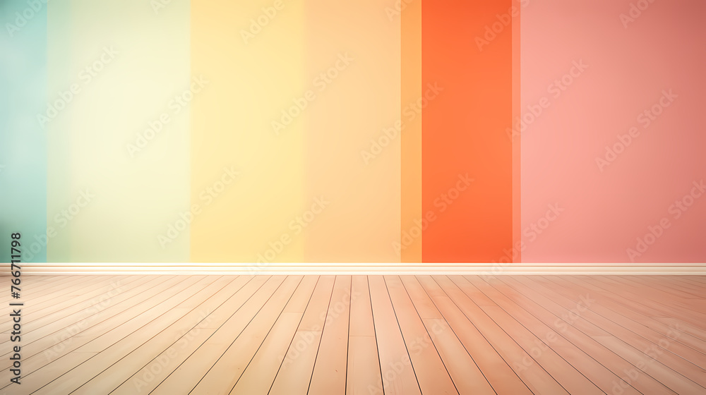 3D rendering of simple interior room, empty room 3D rendering of simple interior room, empty room