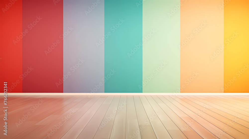 Soft empty room, simple style interior background Soft empty room, simple style interior background