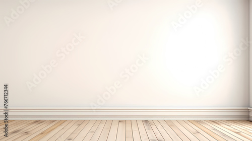 Soft empty room  simple style interior background