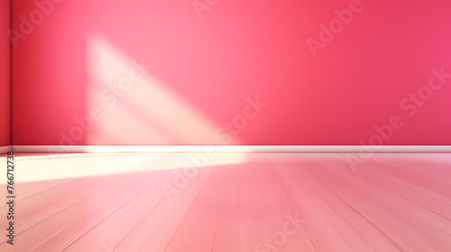 Soft empty room  simple style interior background