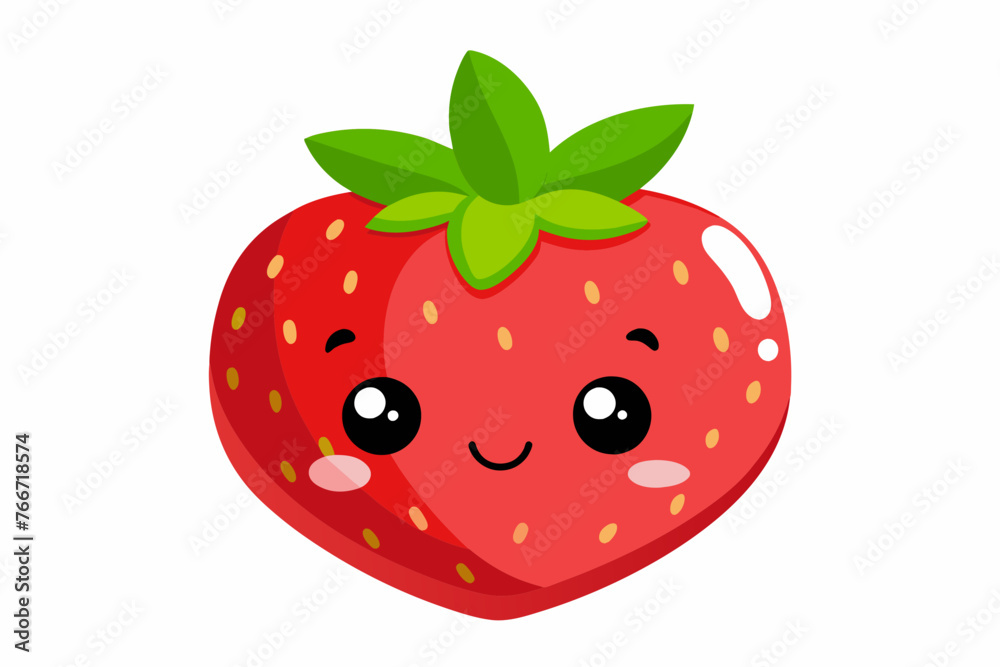 strawberry food vector illustration strawberry food vector illustration