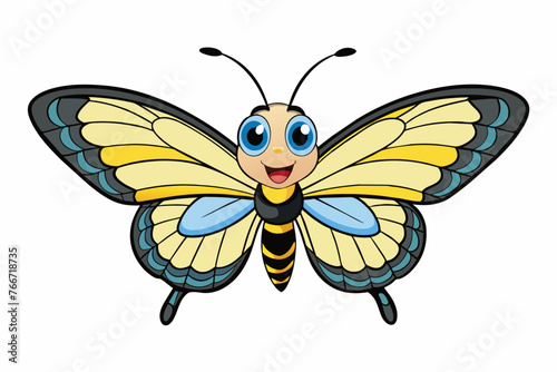 swallowtail butterfiy vector illustration photo