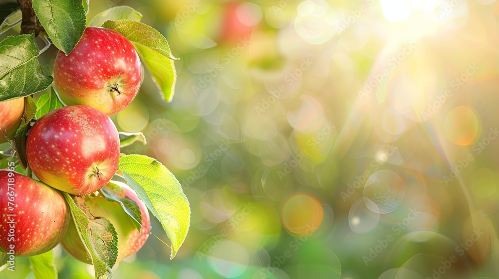Fruit apple tree plant garden blossom. Background concept Fruit apple tree plant garden blossom. Background concept