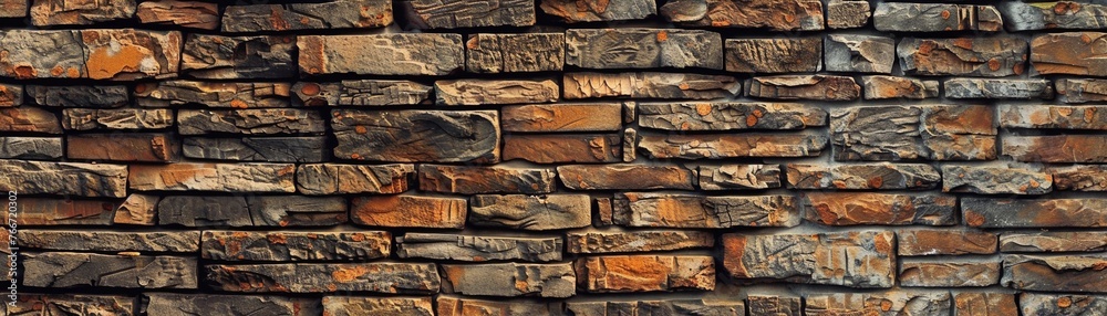 Brick Wall Texture, generative AI Brick Wall Texture, generative AI