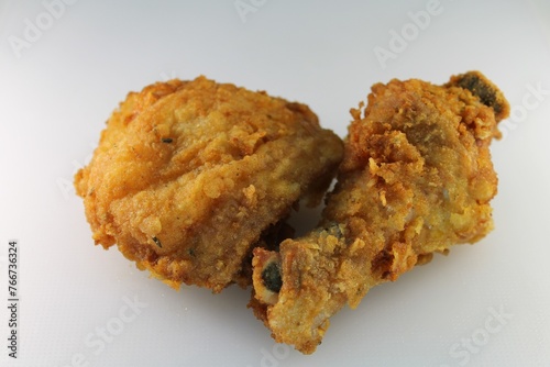 Crispy and hot fried chicken