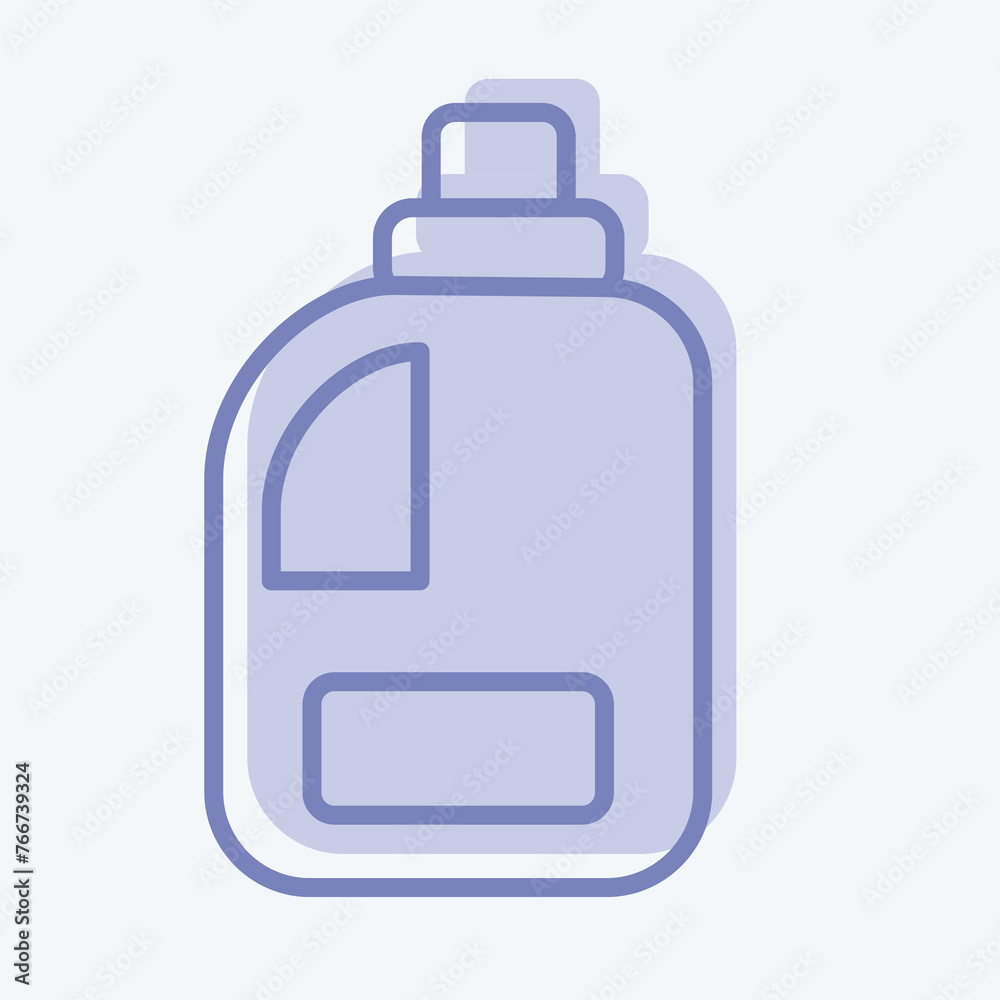 Icon Clean Product. related to Laundry symbol. two tone style. simple design editable. simple illustration, good for prints Icon Clean Product. related to Laundry symbol. two tone style. simple design editable. simple illustration, good for prints