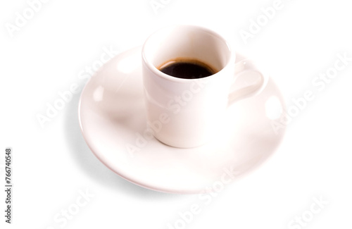 coffee cup isolated on white