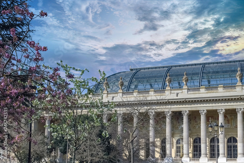 Paris, the Grand Palais, beautiful building photo