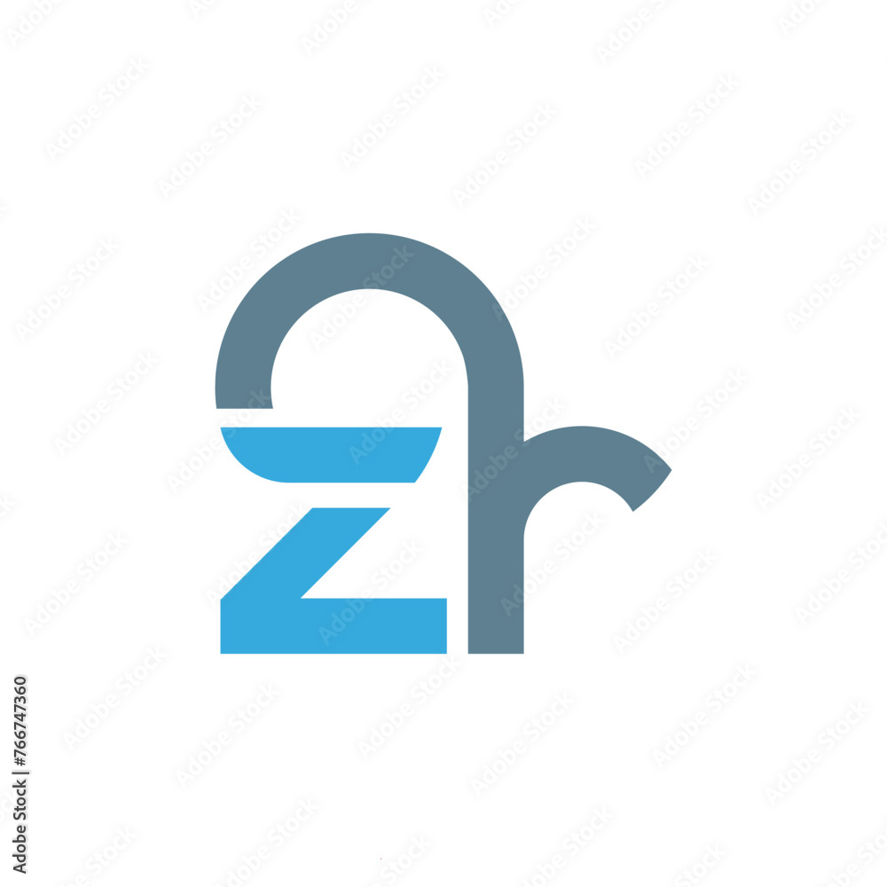 Letter zr logo, vector design template Letter zr logo, vector design template