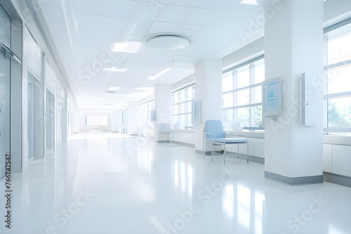 Gallery Space in a Modern Hospital Environment