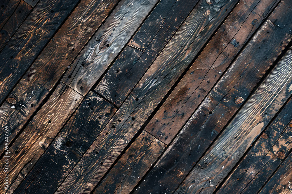 Obraz premium Wooden plank texture background