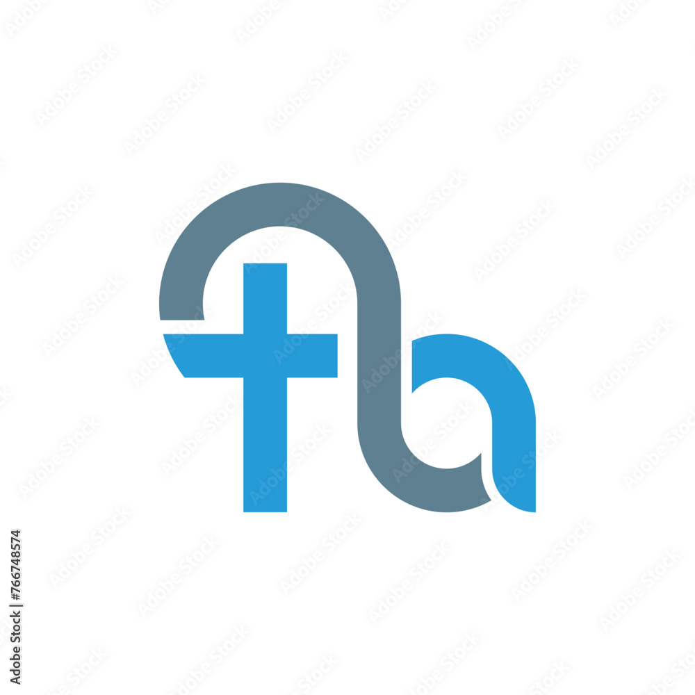 Letter ta logo, vector design template 