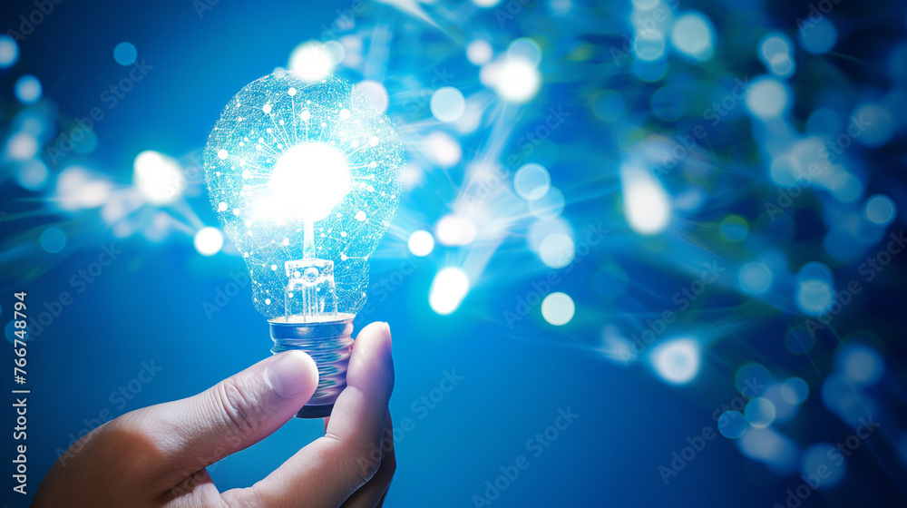 light bulb in hands light bulb in hands