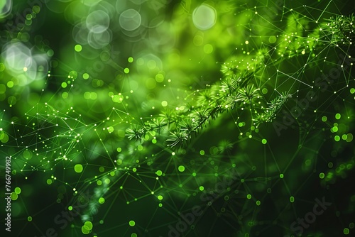 Abstract green background